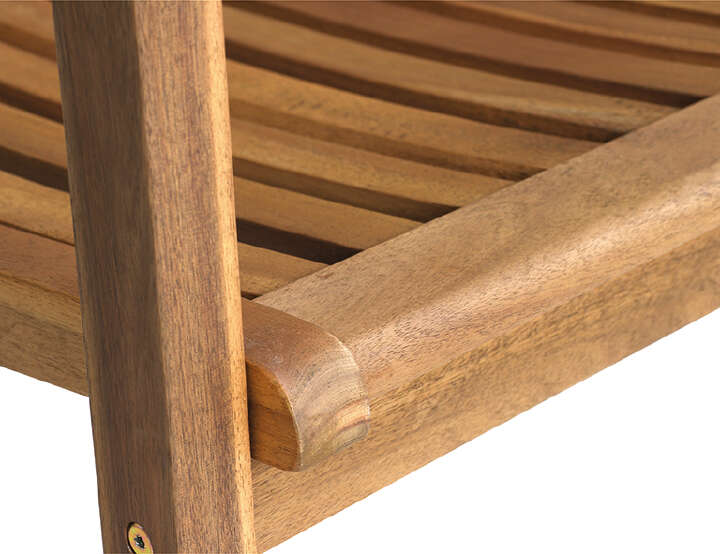 SIENA GARDEN 2er Bank Paleros Akazie, geölt